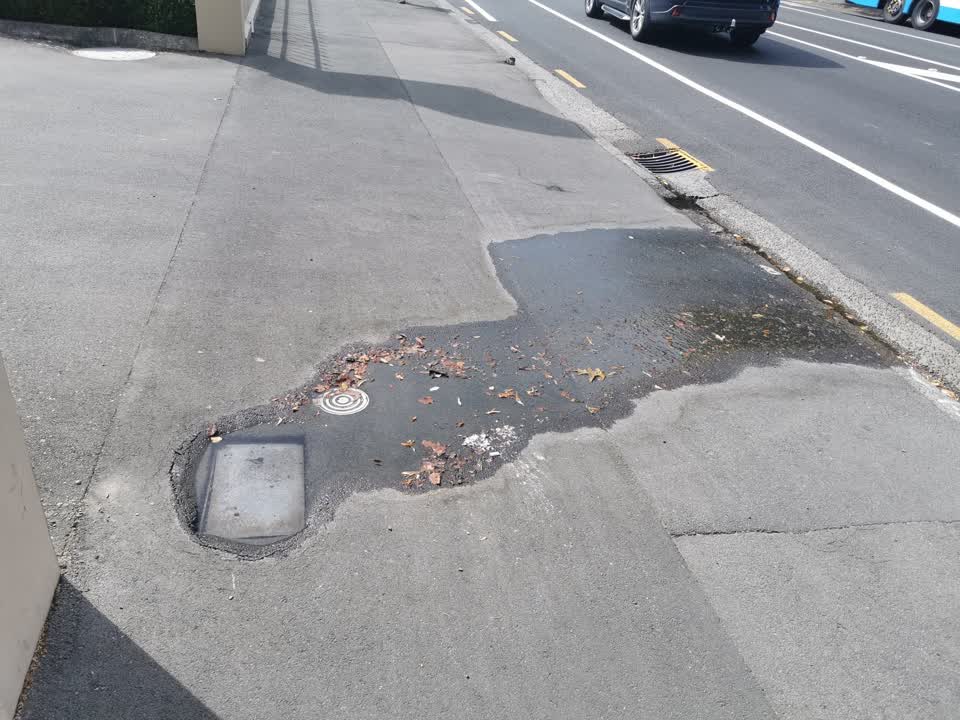 The photograph attached to this water supply report