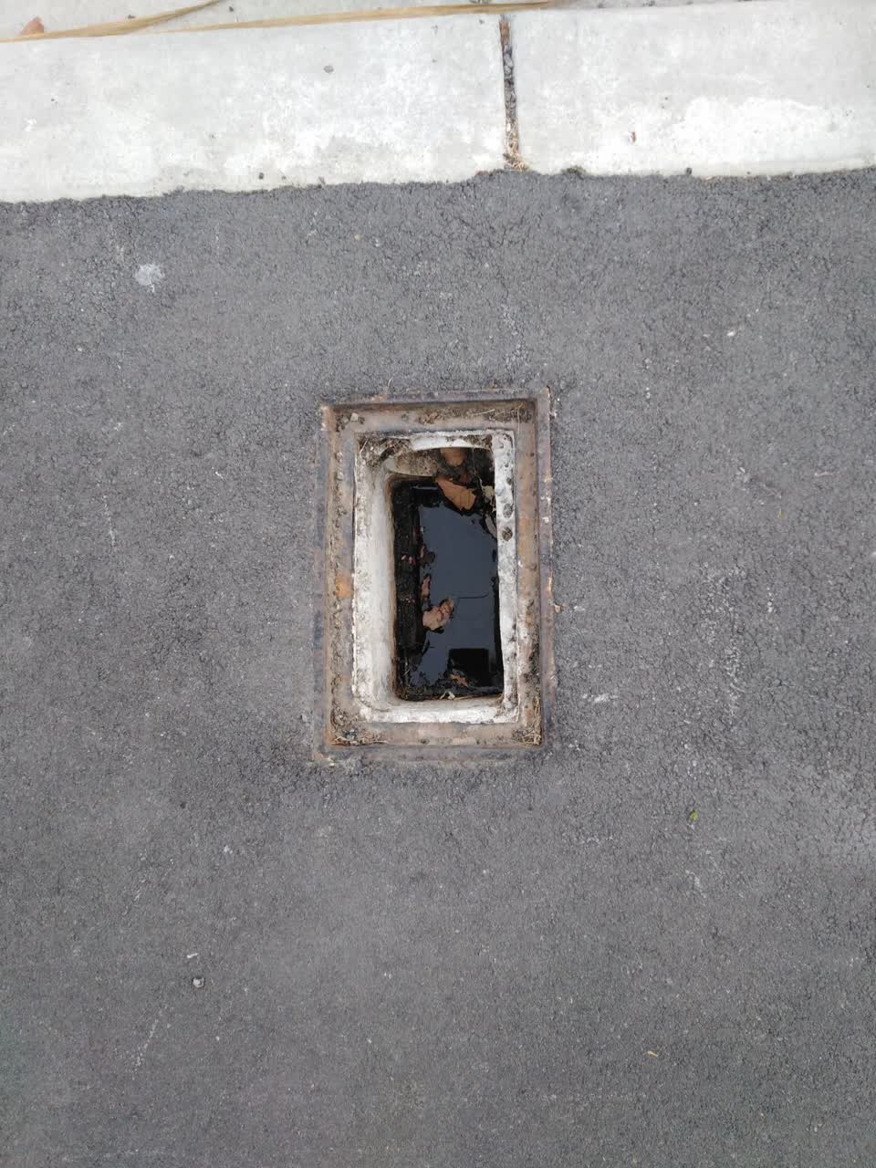 The photograph attached to this wastewater/stormwater report