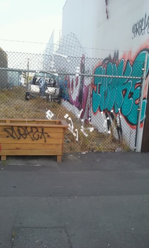 Graffiti, a report photo
