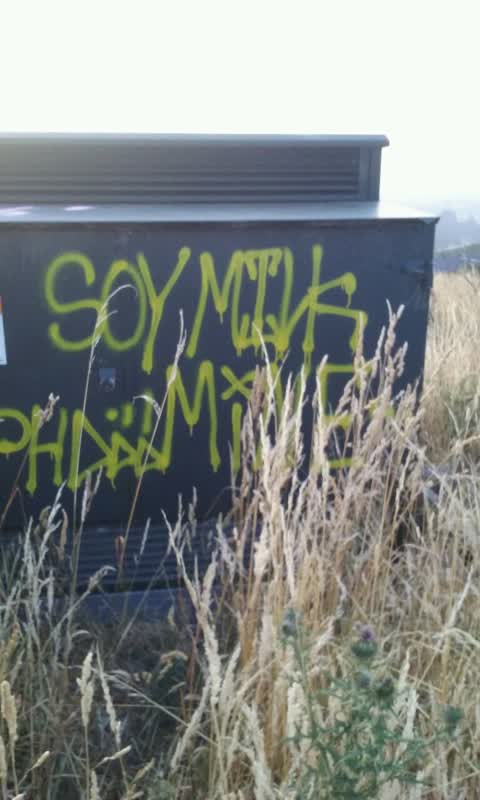 Graffiti, a report photo