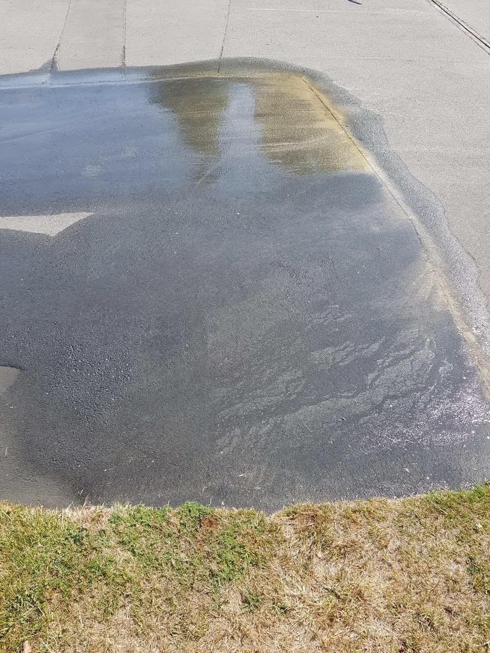 The photograph attached to this water supply report