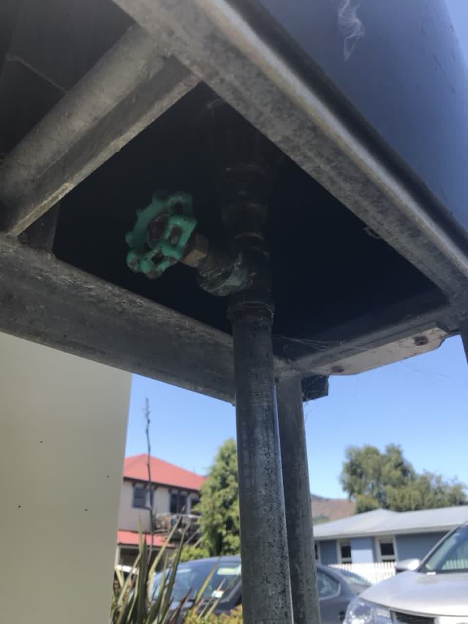 The photograph attached to this water supply report