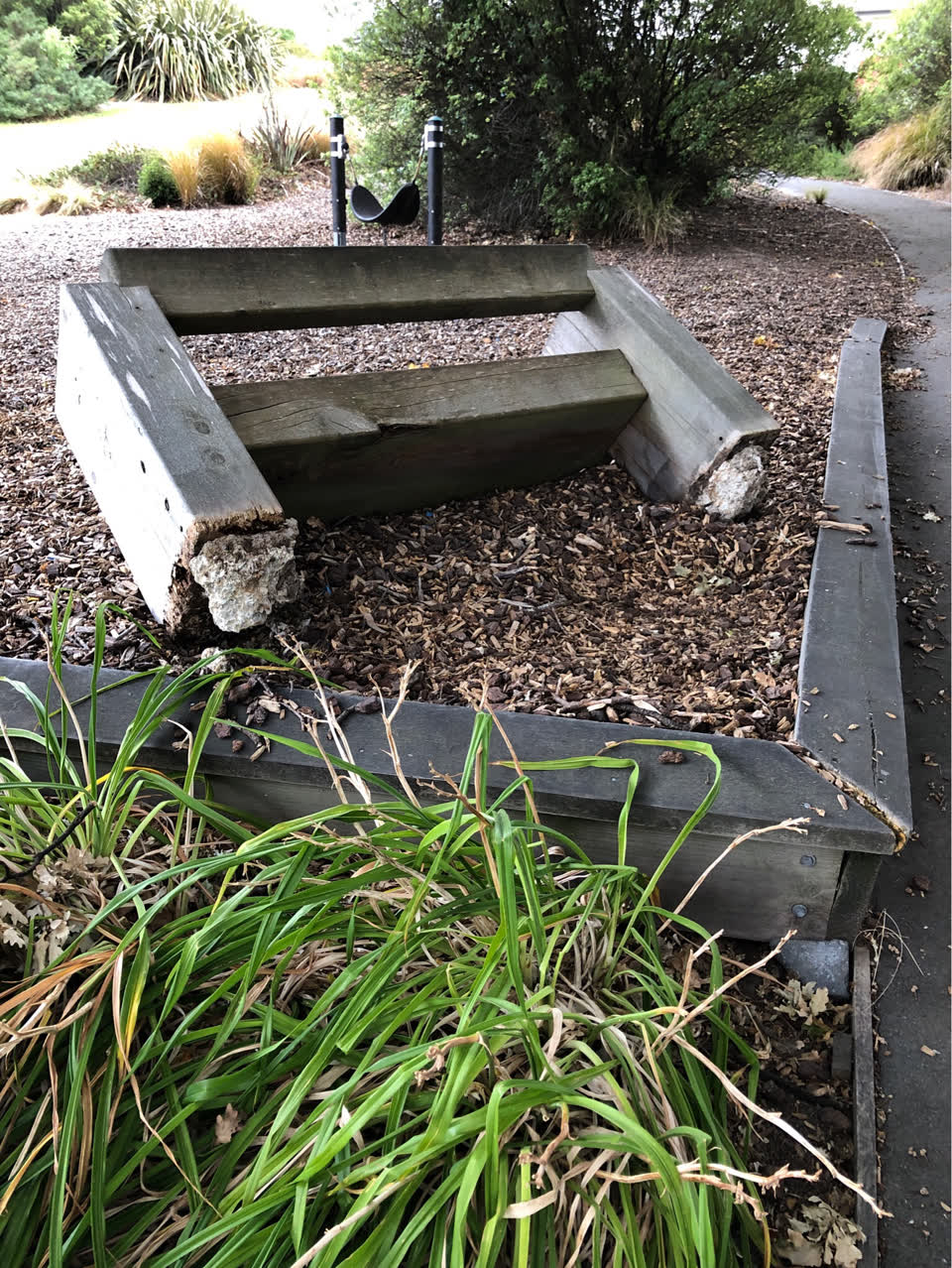 The photograph attached to this parks report