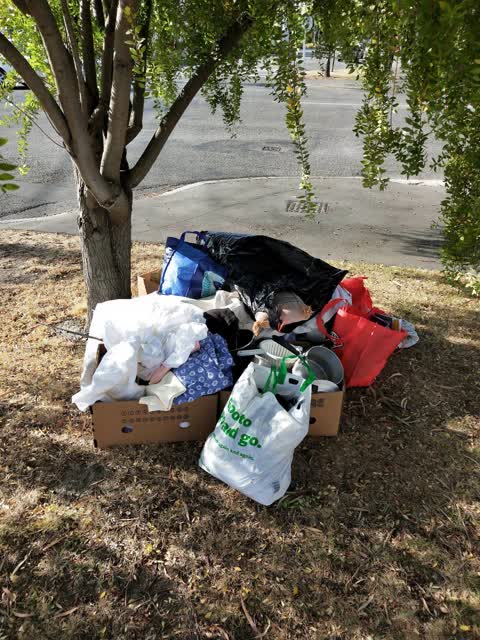 Rubbish/Recycling, a report photo