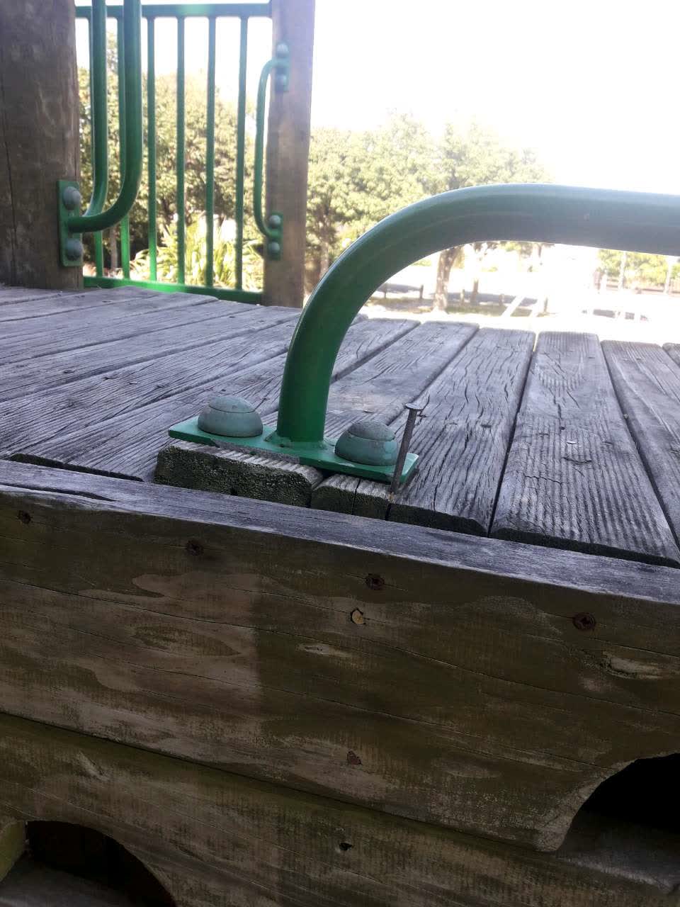 The photograph attached to this parks report