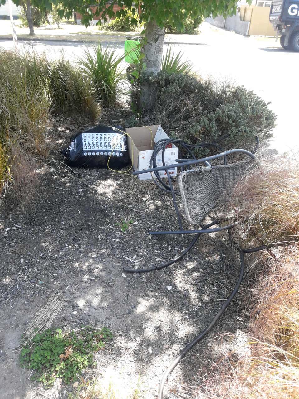 The photograph attached to this parks report
