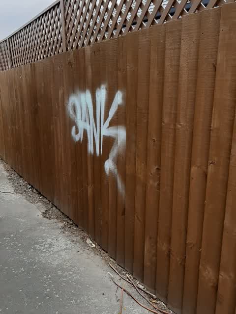 Graffiti, a report photo