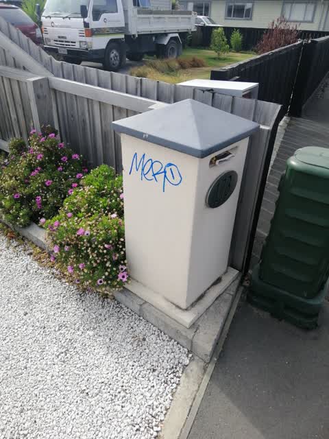 Graffiti, a report photo
