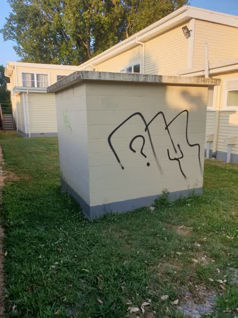 Graffiti, a report photo