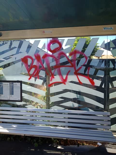 Graffiti, a report photo