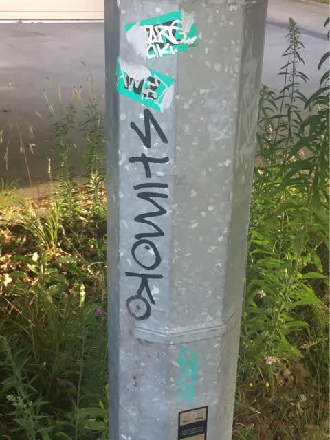 Graffiti, a report photo