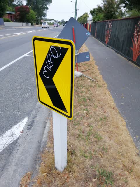 Graffiti, a report photo
