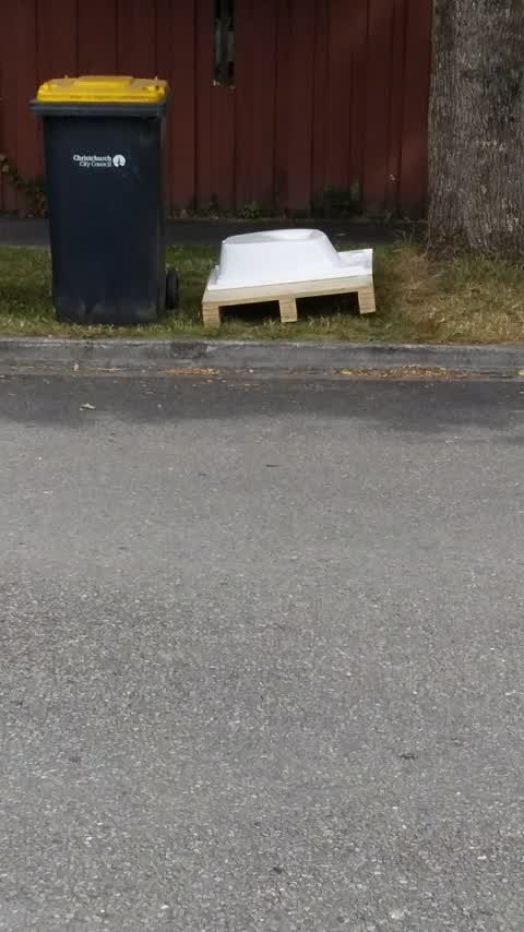 Rubbish/Recycling — a report photo