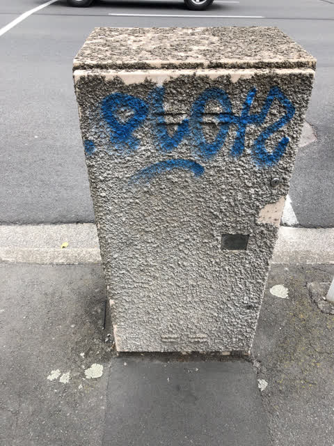 Graffiti — a report photo