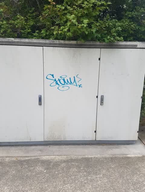 Graffiti, a report photo