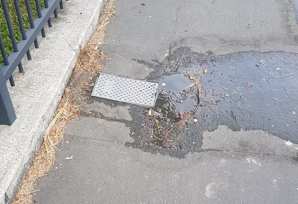The photograph attached to this water supply report