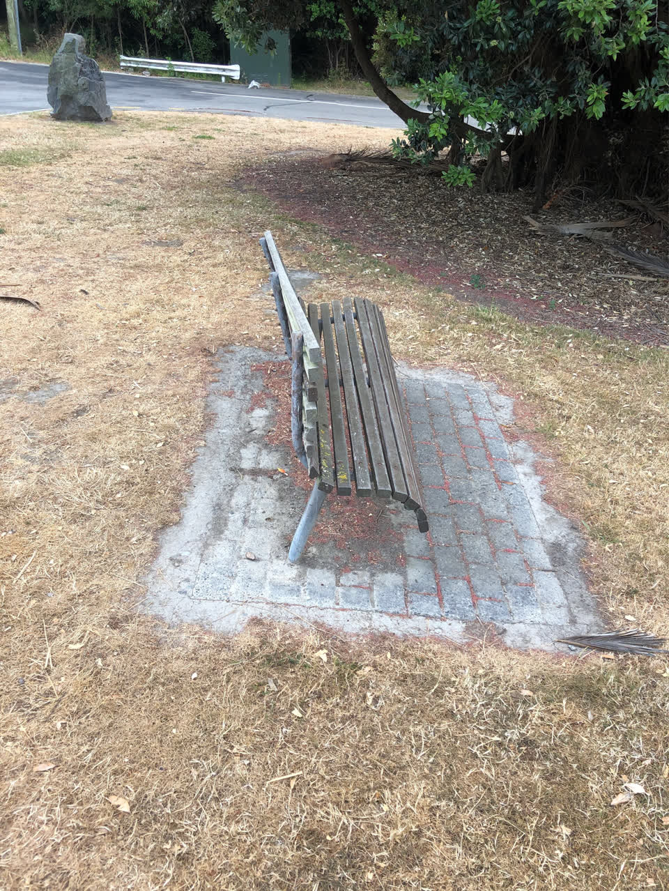 The photograph attached to this parks report