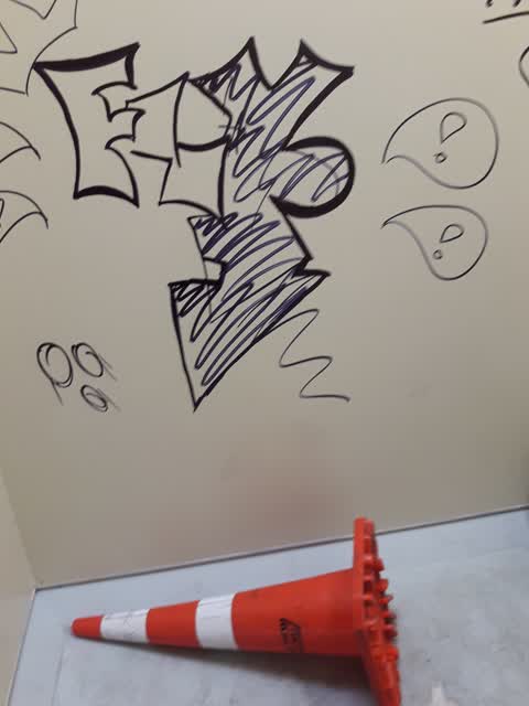 Graffiti, a report photo
