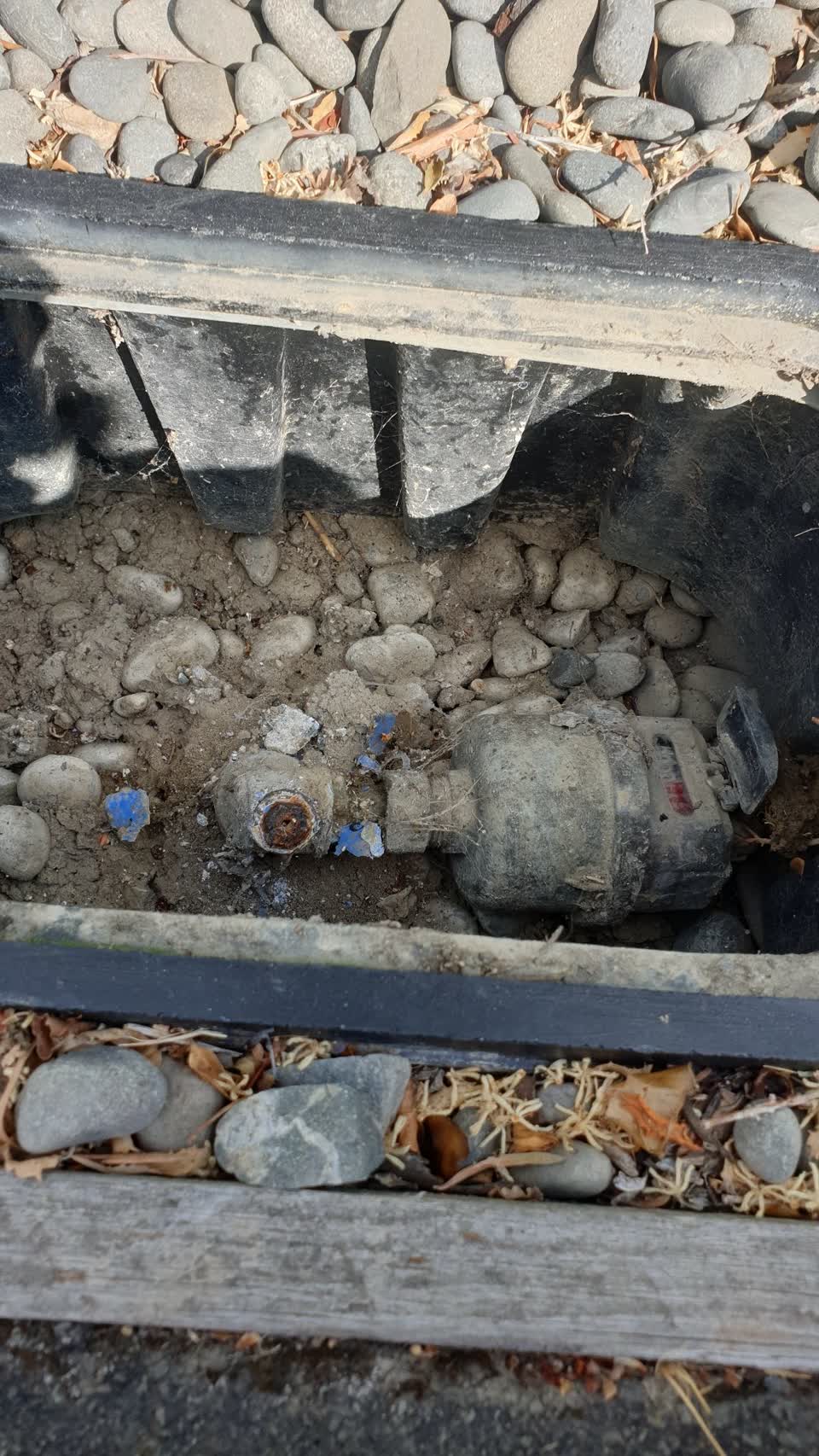 The photograph attached to this water supply report