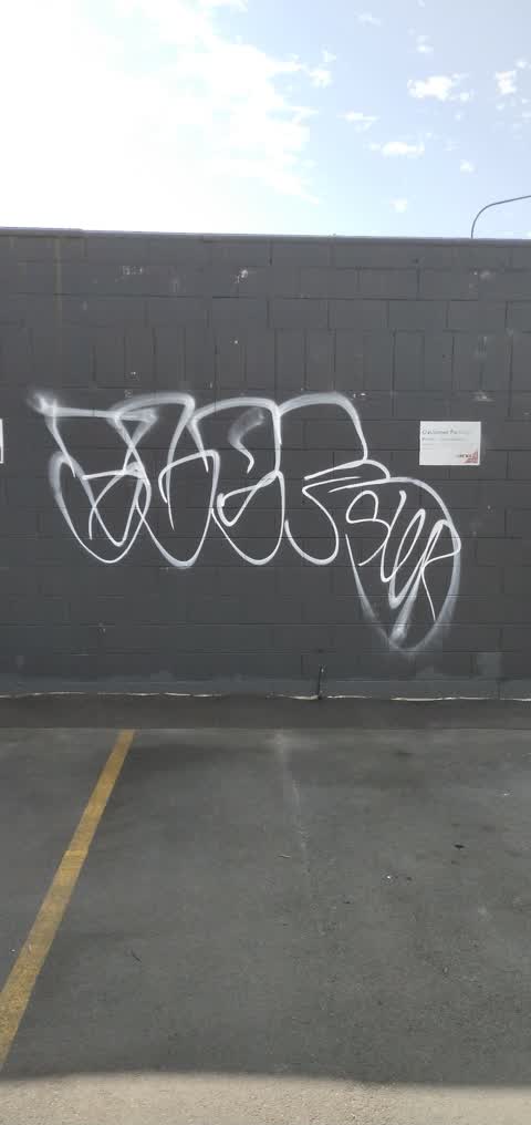 Graffiti, a report photo