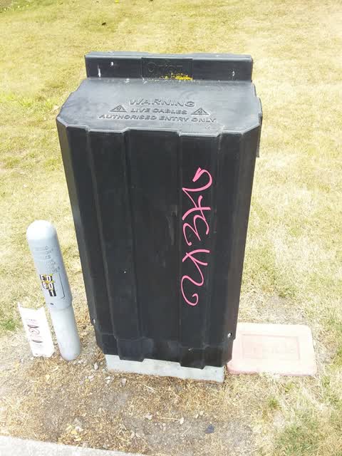Graffiti, a report photo