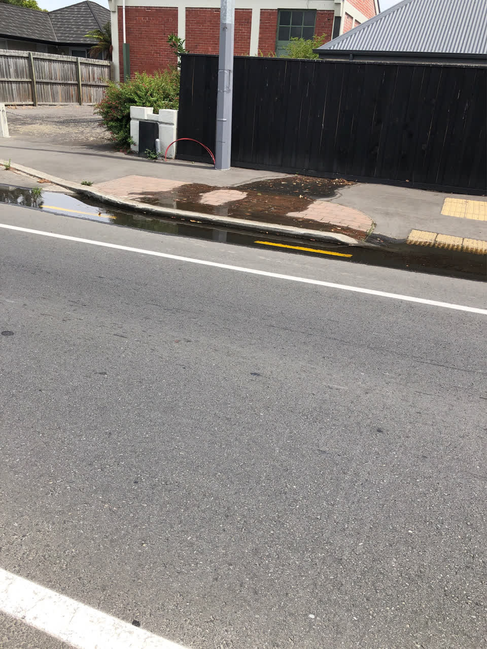 The photograph attached to this water supply report