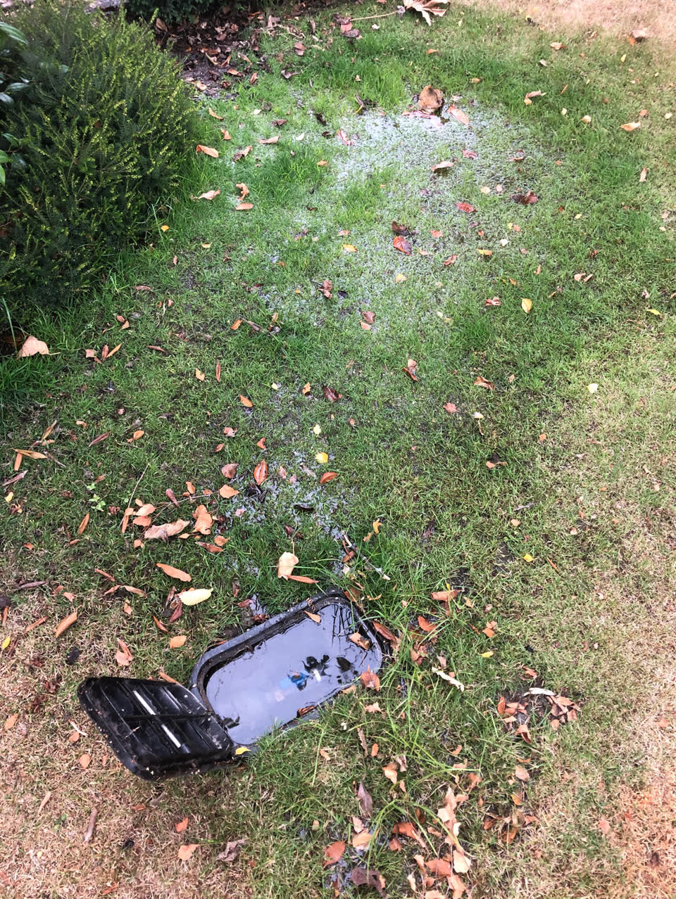 The photograph attached to this water supply report