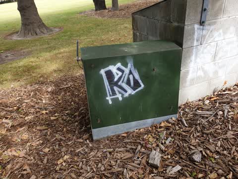 Graffiti, a report photo