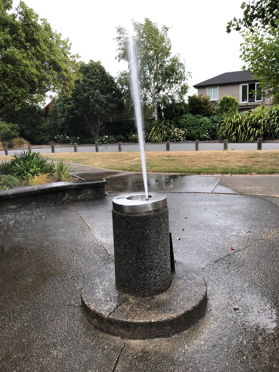 The photograph attached to this parks report