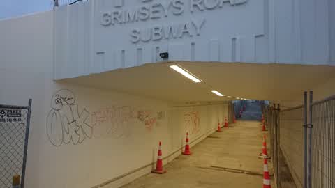 Graffiti, a report photo