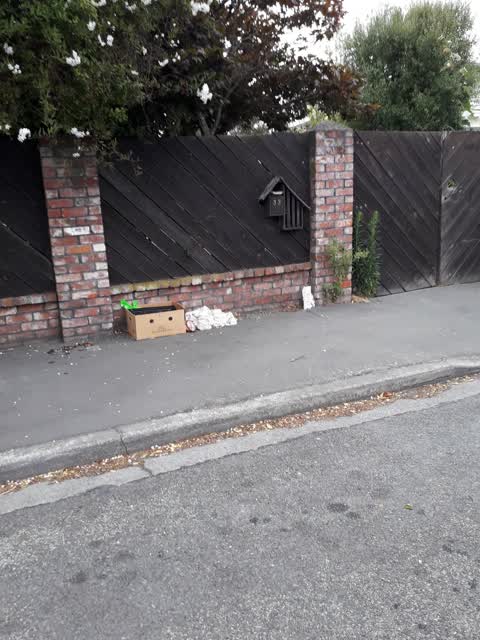 Rubbish/Recycling, a report photo