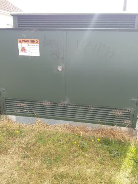 Graffiti, a report photo
