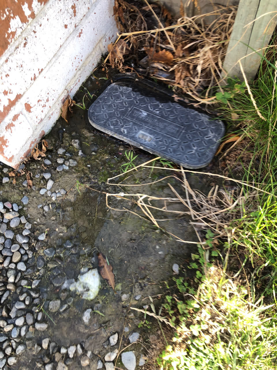 The photograph attached to this water supply report