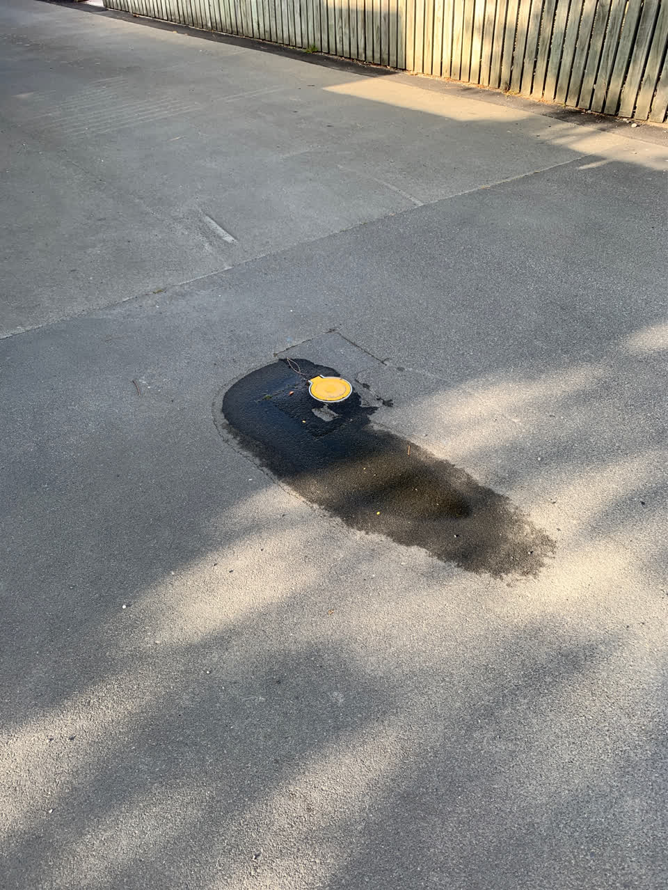 The photograph attached to this water supply report