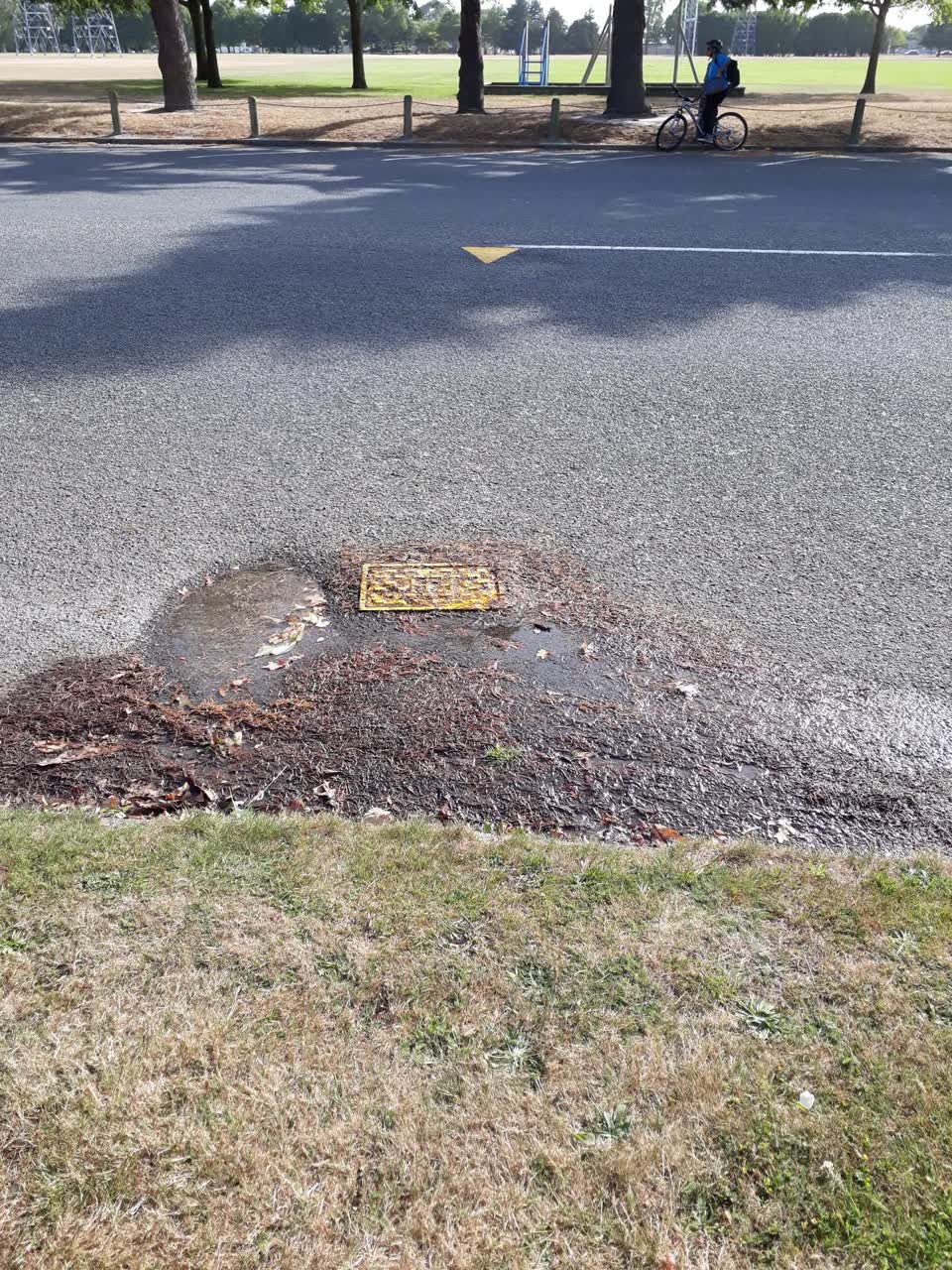 The photograph attached to this water supply report