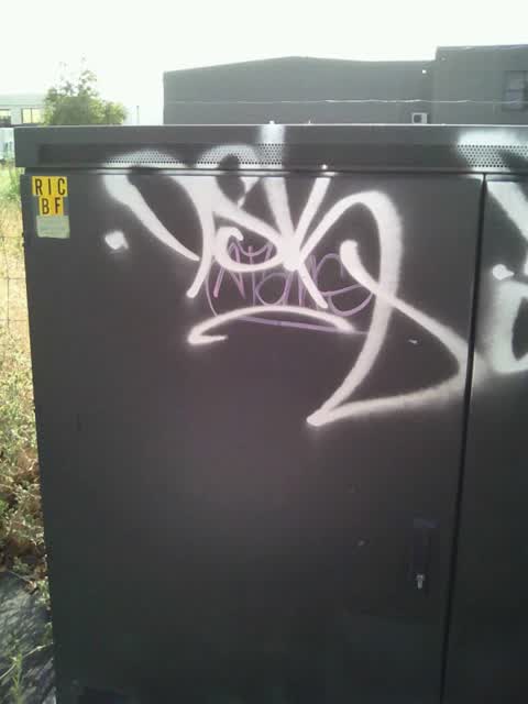 Graffiti, a report photo