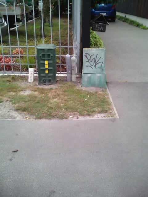 Graffiti, a report photo