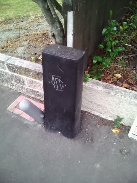 Graffiti, a report photo