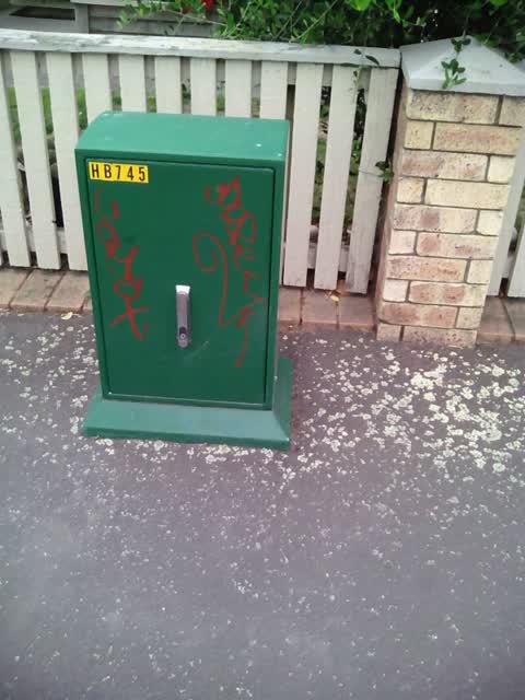 Graffiti, a report photo
