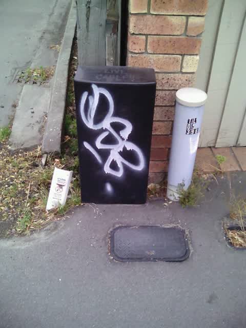Graffiti, a report photo