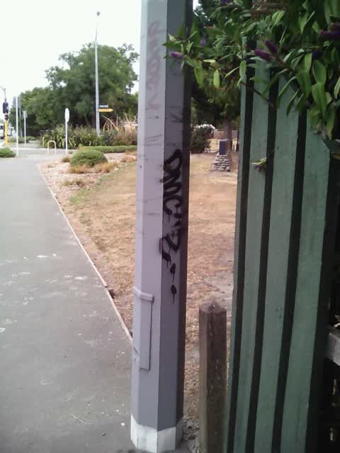 Graffiti, a report photo