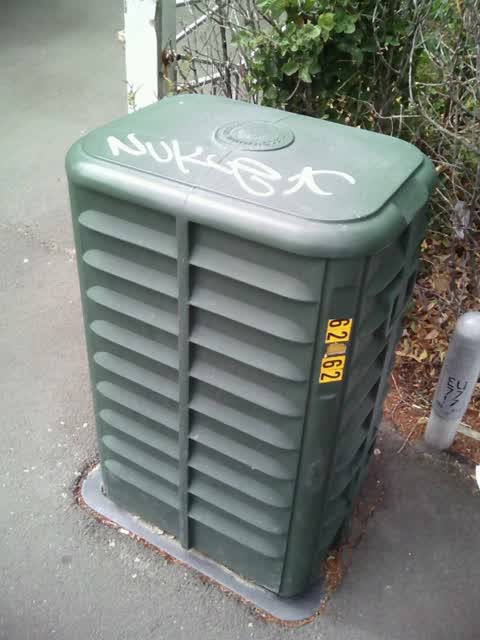 Graffiti, a report photo