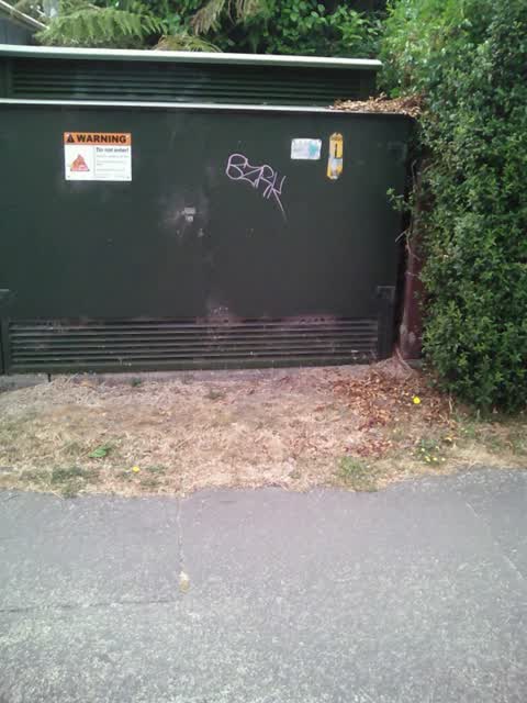 Graffiti, a report photo