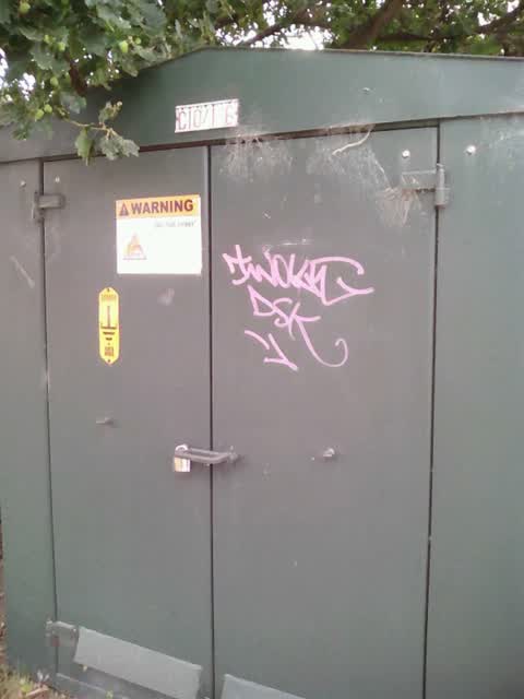 Graffiti, a report photo
