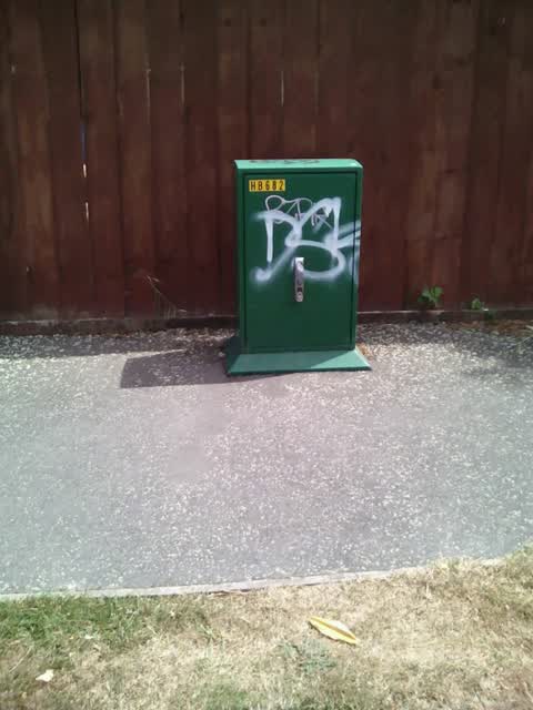 Graffiti, a report photo