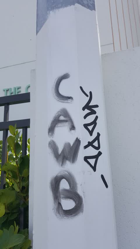 Graffiti, a report photo