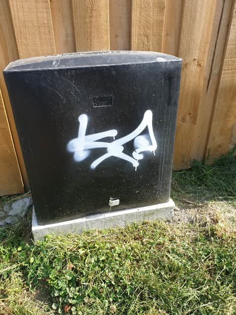 Graffiti, a report photo