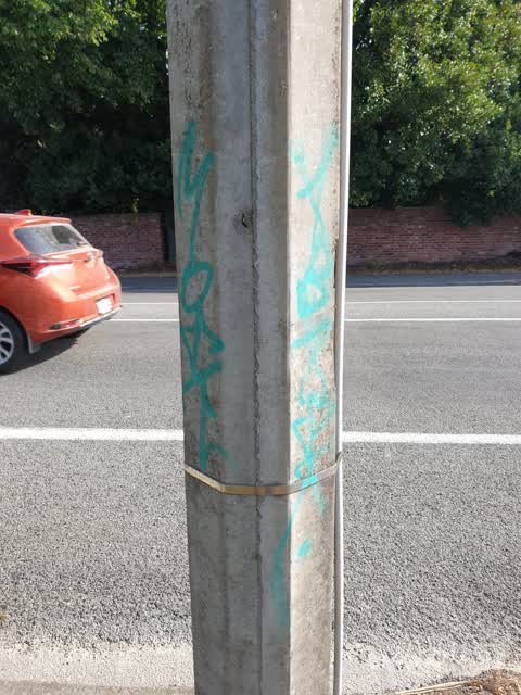 Graffiti, a report photo