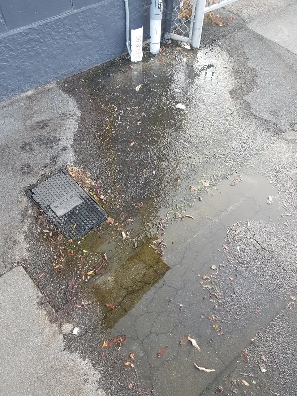 The photograph attached to this water supply report