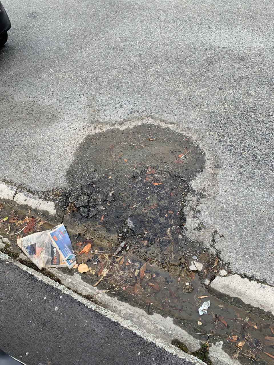 The photograph attached to this water supply report